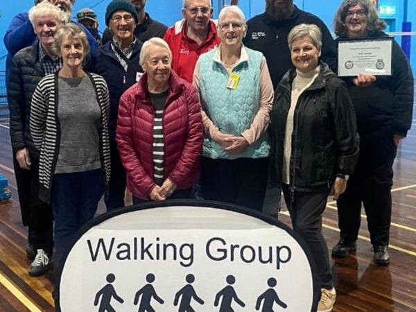 Heartbeat Ballarat indoor walking group